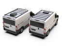 RAM Pro Master 1500 (118 tuumaa WB/Low Roof) (2014-nykyinen) Slimpro Van Rack Kit - Front Runner 2
