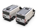 RAM Pro Master 1500 (136 tuumaa WB/Low Roof) (2014-nykyinen) Slimpro Van Rack Kit - Front Runner 2