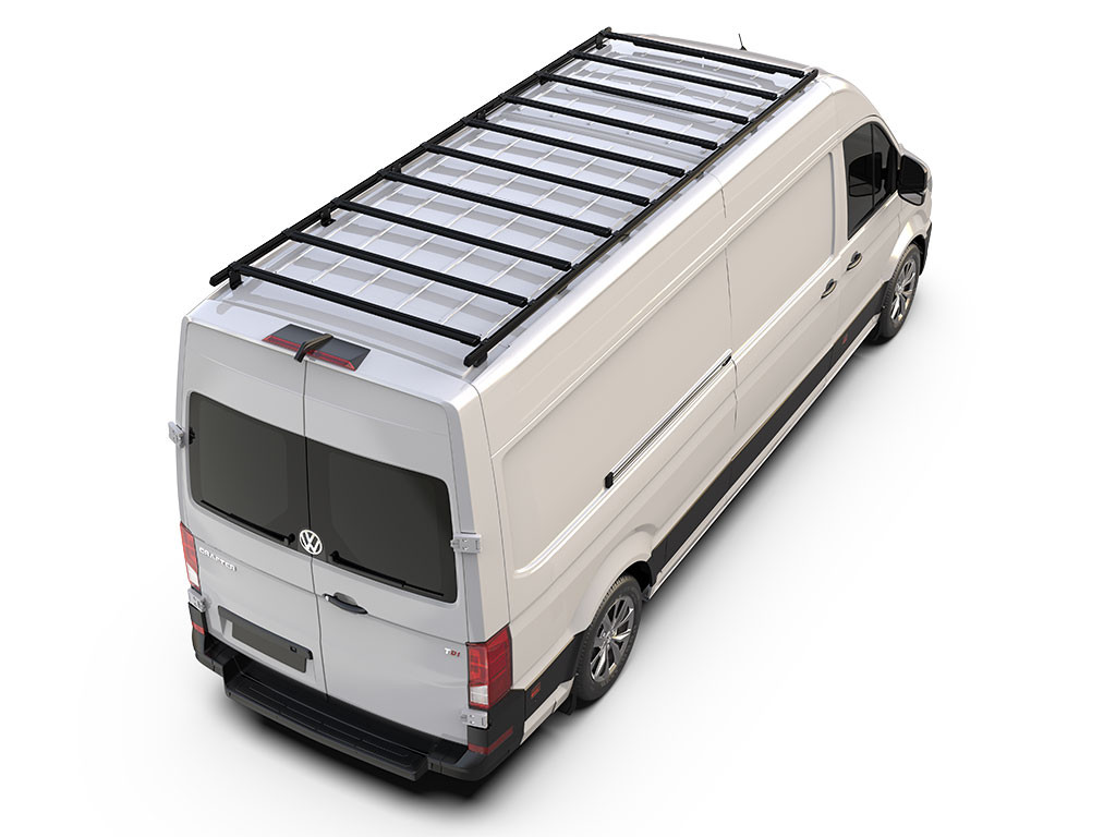 Volkswagen Crafter (L4H2/ MWB/Standard Roof) (2017-nykyinen) Slimpro pakettiautoteline - Frontrunnerilta 1