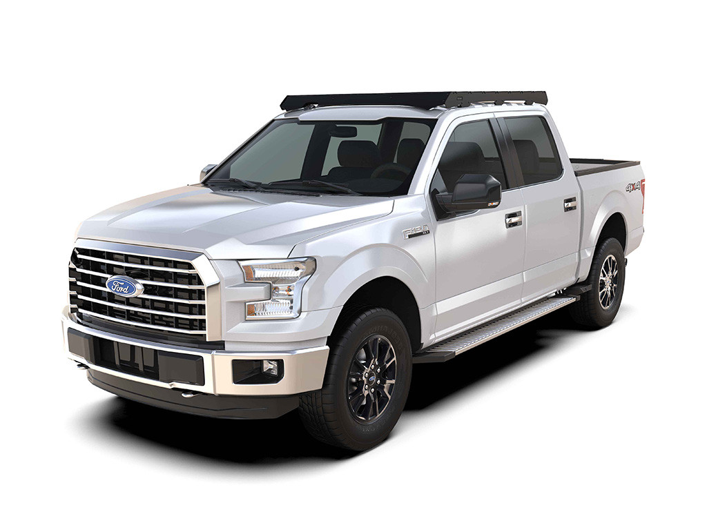 Ford F-150 -miehistöohjaamo (2015-2020) Slimsport Rack -tuulisuoja - etujuoksu 1