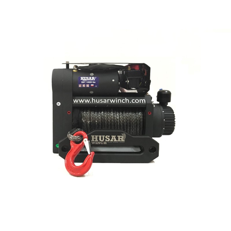 Husar Twin Motor vinssi, 12000 lbs, köysi, 12 V 1