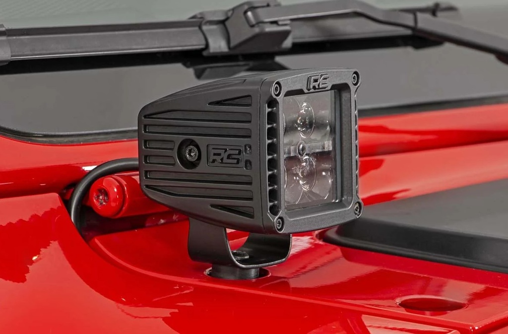 Jeep 2-inch LED Cube Easy-Mount Kit 1