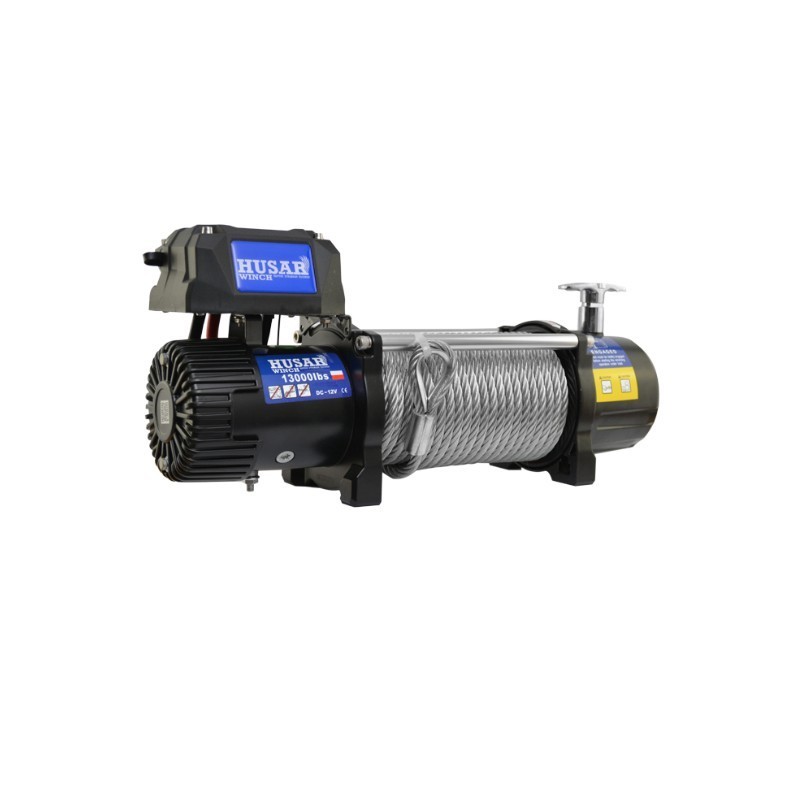Husar vinssi, 13000 lbs, vaijeri, 12 V 2