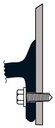Universal flare 4-1/4" 1
