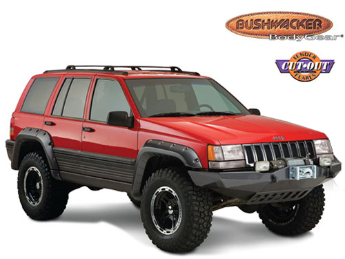 ZJ Bushwacker Cut out 2" 1