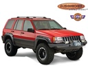 ZJ Bushwacker Cut out 2" 1