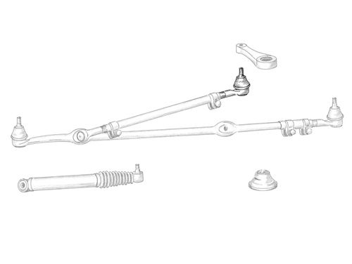 TIE ROD END LEFT 1