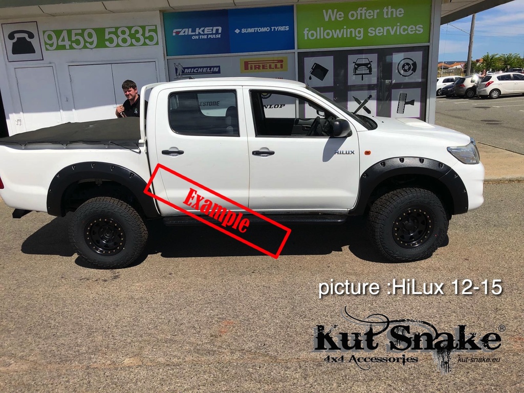 Lokasuojan levike, Toyota Hilux Vigo 05-12 2