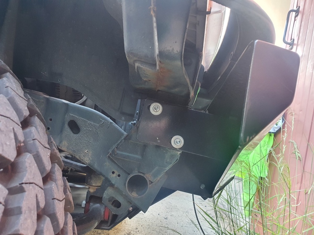 FRONT SQUARED WINCH BUMPER SUZUKI VITARA 2