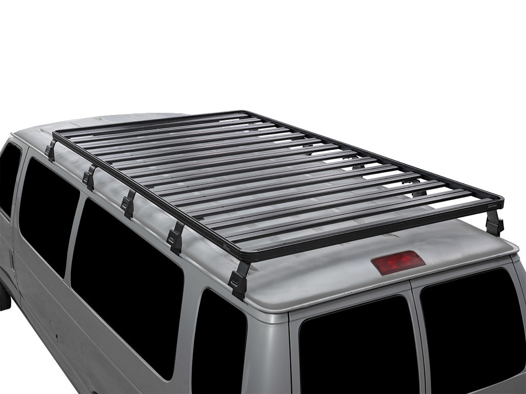 Ford E150/E250/E350 Extended Cab (1992-2014) Slimline II 3/4 -kattotelinesarja - eturungon 1
