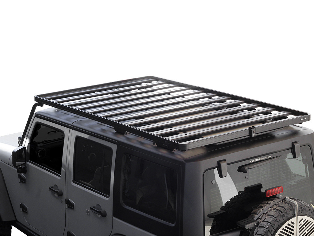Jeep Wrangler JK 4 Door (2007-2018) Extreme Slimline II kattotelinesarja - Front Runner 1