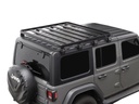 Jeep Wrangler JL 4 Door (2018-nykyinen) Slimline II 1/2 Roof Rack Kit / Tall - Front Runner 1