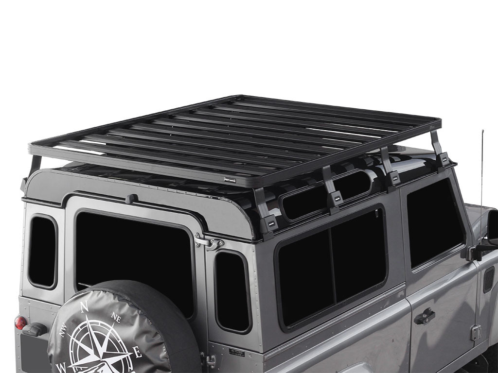 Land Rover Defender 90 (1983-2016) Slimline II kattotelinesarja / Tall - Front Runner 1