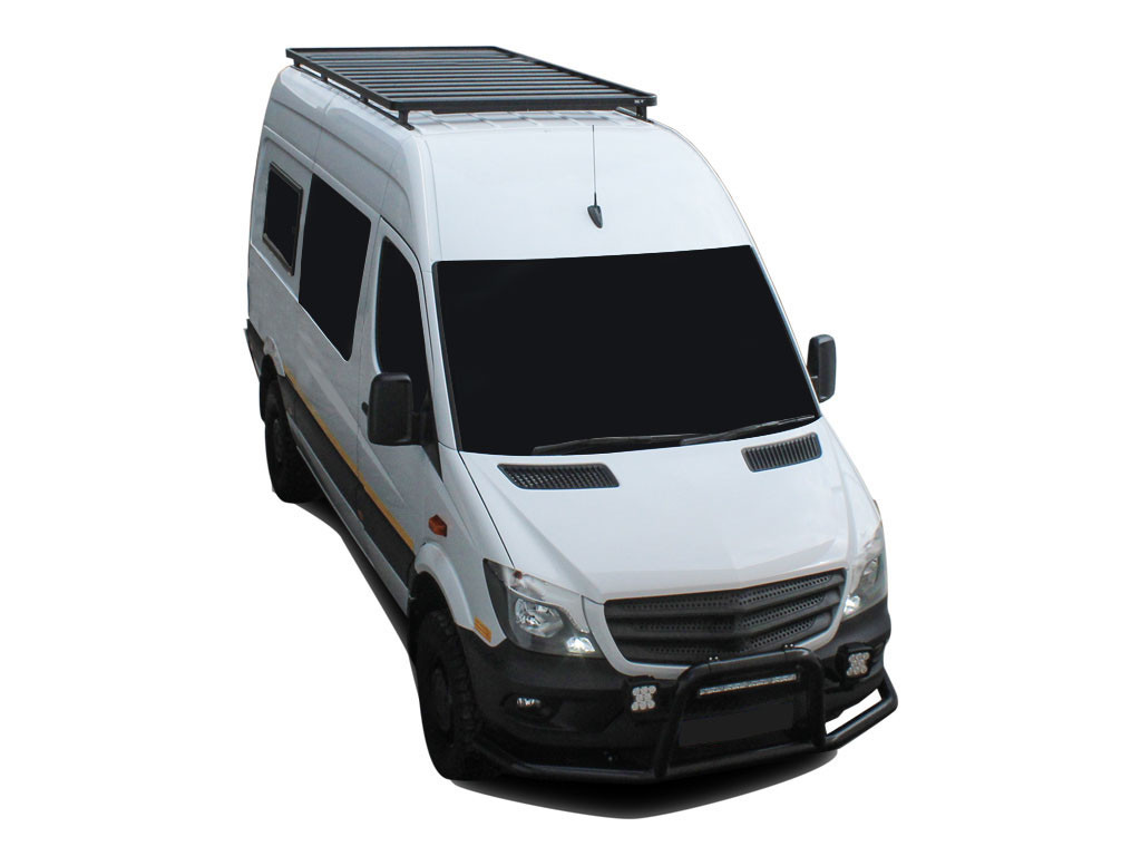 Mercedes Benz Sprinter 144in/170in / L2/L3 / MWB/LWB akseliväli ilman (2006-nykyinen) Slimline II -kattotelinesarja 1
