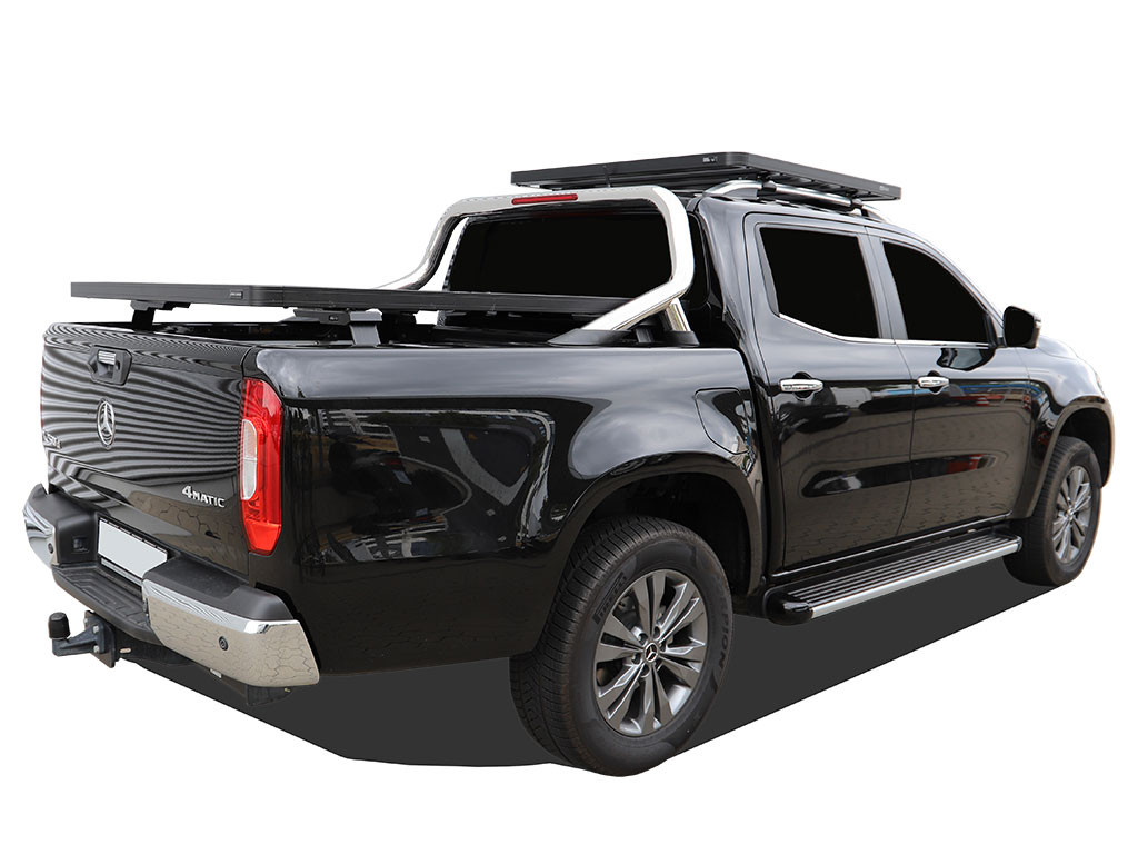 Mercedes X-Class w/MB Style Bars (2017-nykyinen) Slimline II -kuormalavatelinesarja - Front Runner 1
