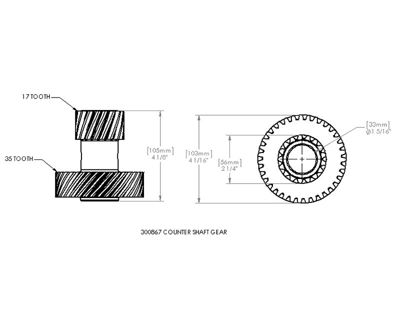 Suzuki Vitara 4.24 T-Case gears 3