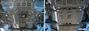 Hilux Revo 3-pc. skidplate ST3mm 3