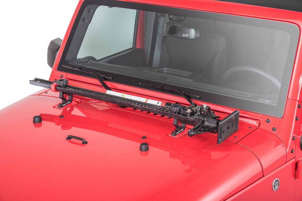 Hi-Lift Mount for Hood JK 07-18 1
