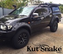 FENDER FLARES MITSUBISHI L200 06- 75mm 3