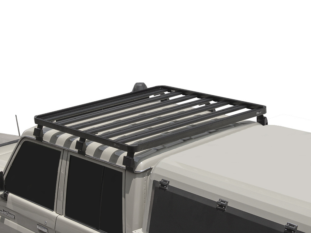 Toyota Land Cruiser 79 DC Pickup Slimline II kattotelinesarja - Front Runner 1