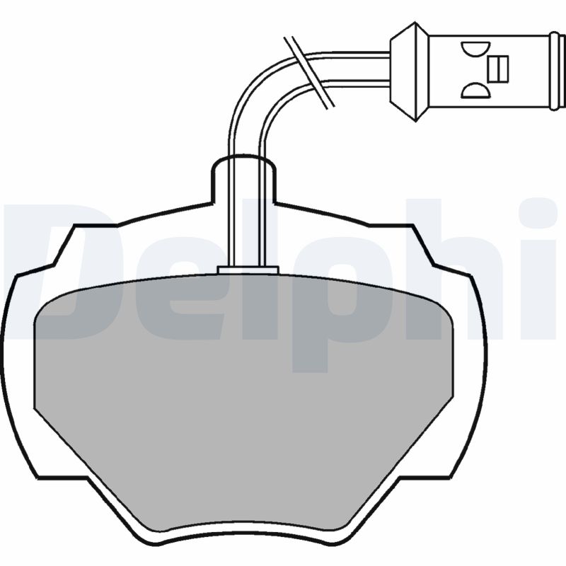 Brake Pads Rear -With Sensors
