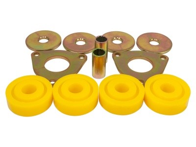 Trailing Arm Bush Polyurethane Yellow, pair