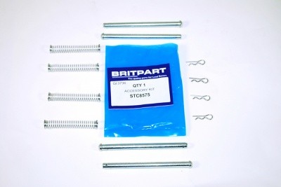 BRAKE PAD INSTALL KIT FOR VENTILATED ROTORS, Land Rover