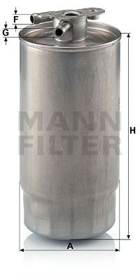 bränsle filter (Mann)