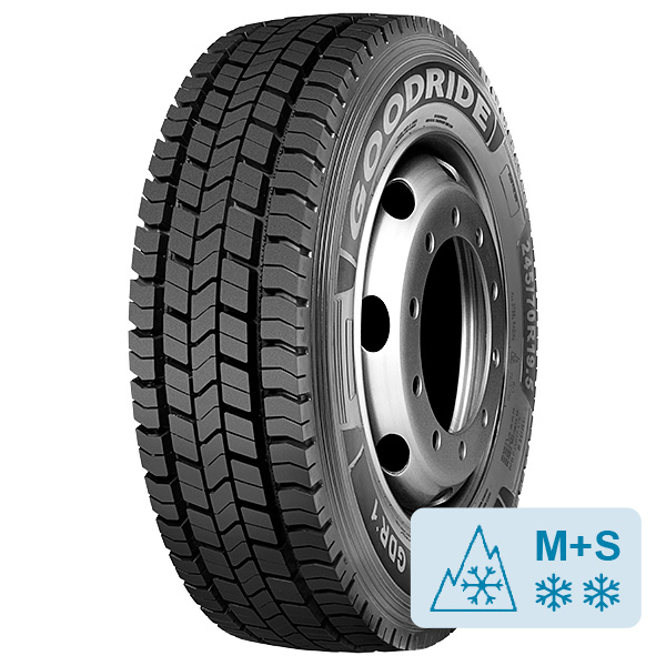 265/70R19.5 140M GOODRIDE GDR+1 KUORMA-AUTOON
