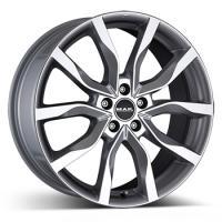MAK HIGHLANDS SILVER 8.5x20 5/108 ET45 CB63.4