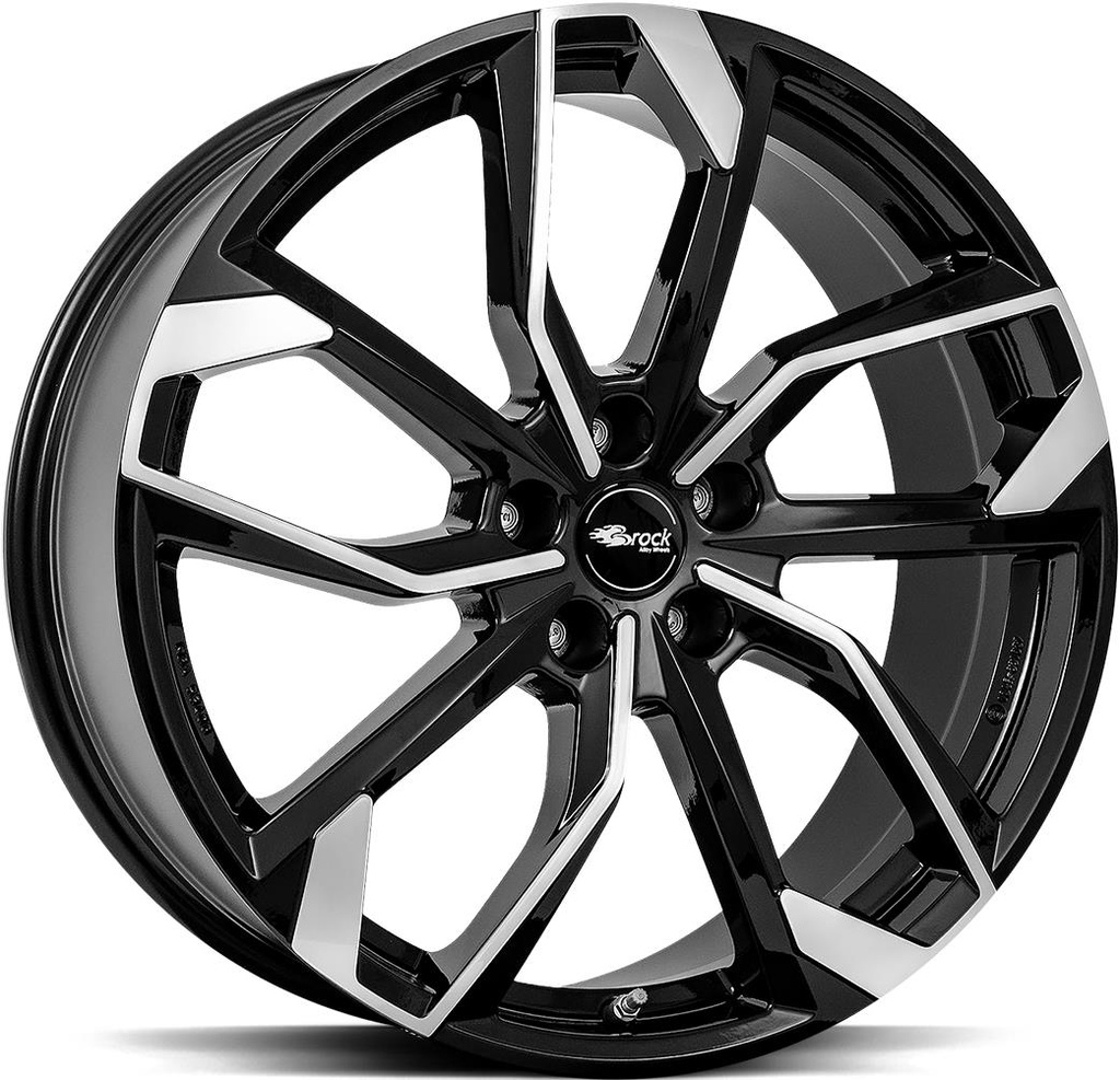 BROCK RC34 BLACK FULL POL 7.5x19 5/114.3 ET40 CB60.1