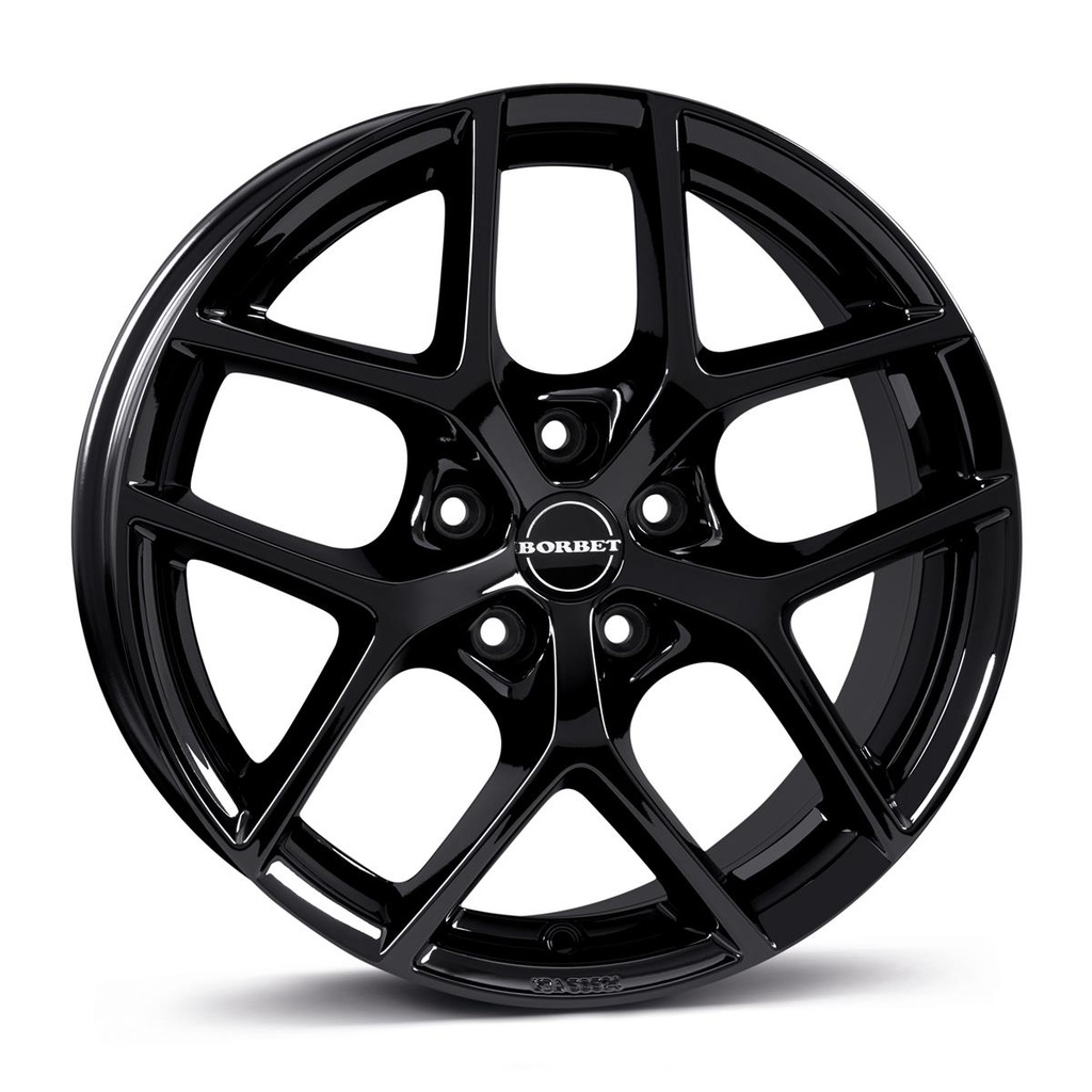 BORBET Y BLACK GLOSS 8.5x20 5/112 ET45 CB66.5