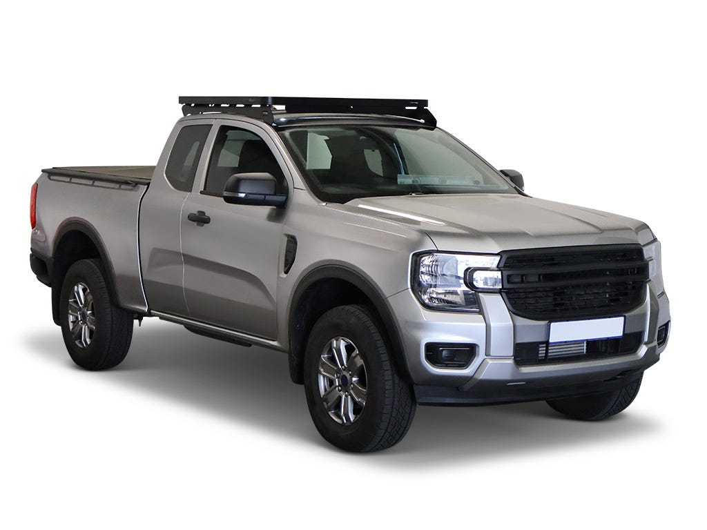Ford Ranger T6.2 Wildtrak/Raptor Extended Cab (2023-Current) Slimline II Roof Rack Kit / Low Profile