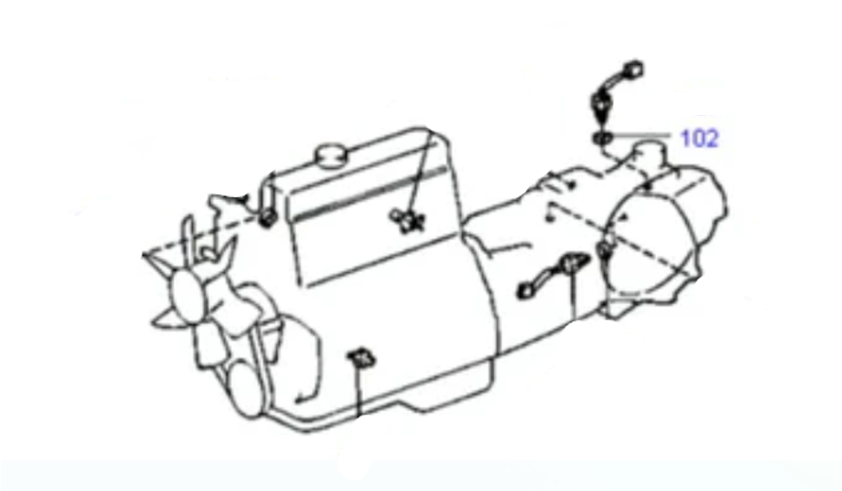 Transfer Case Neutral Position sensor Gasket