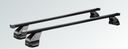 Roof rack Menabo Omega Black