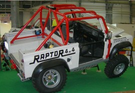 EXTERNAL ROLLCAGE "SPECIAL EDITION" FOR DEFENDER 90 PICK UP
