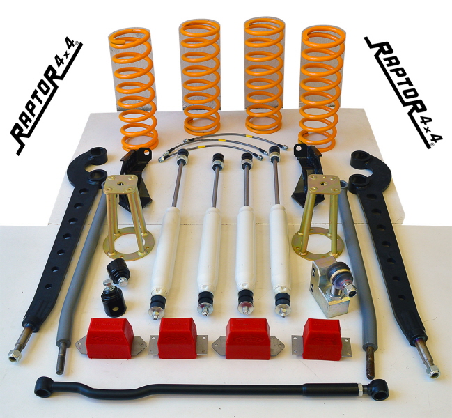 SUSPENSION LIFT KIT +10 CM "EXTREME" FOR DEFENDER 110 AND 130