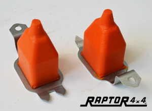 HD EXTENDED FRONT / REAR BUMPSTOPS DISCOVERY II TD5