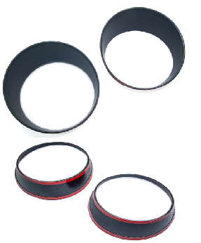 Headlight Bezel Black