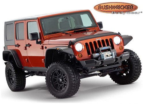 JK Bushwacker Flat Fender 4-DOOR