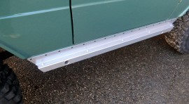 SQUARED ROCK SLIDERS 80X50 MERCEDES G