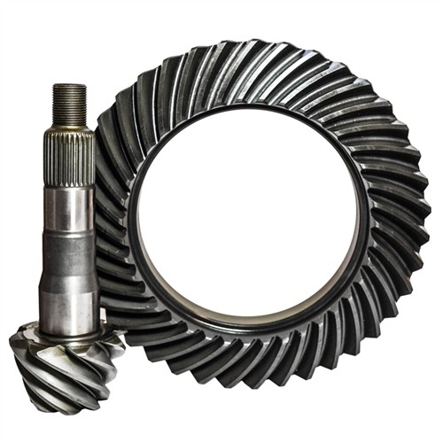 kronhjul och pinion 4.10 fram + monteringsdelar