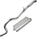 MUFFLER AND REAR PIPE Jeep ZJ 4.0 and 5.2L