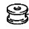 CUSHION SUB-ASSY, CAB MOUNTING, NO.3 and 4 UPPER