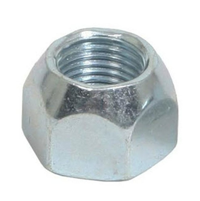 Wheel Lug Nut Open, 7/16" UNF, 19 mm
