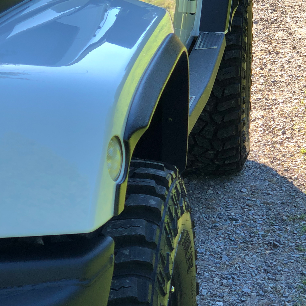 JK Wrangler + 2,5cm Fenderflares