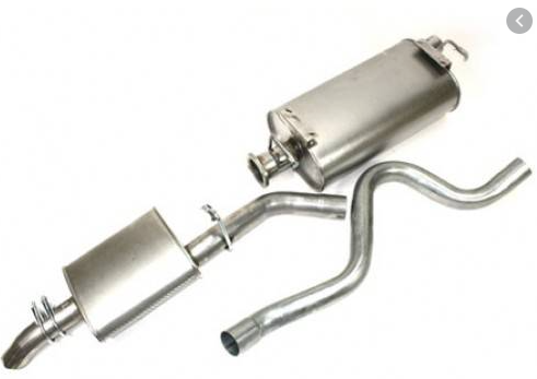 Avgasrör System 3.9/4.2 EFI V8