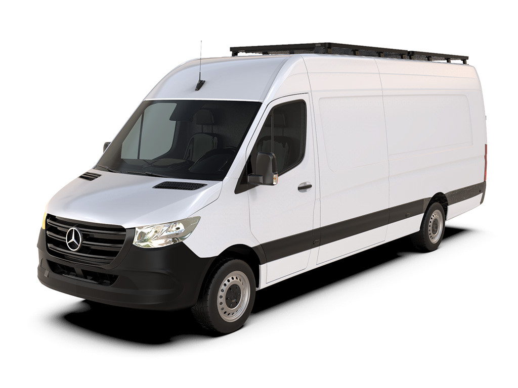Mercedes-Benz Sprinter 170in/L3/LWB Wheelbase w/o OEM Tracks (2006-Current) Slimline II Roof Rack Kit / Tall