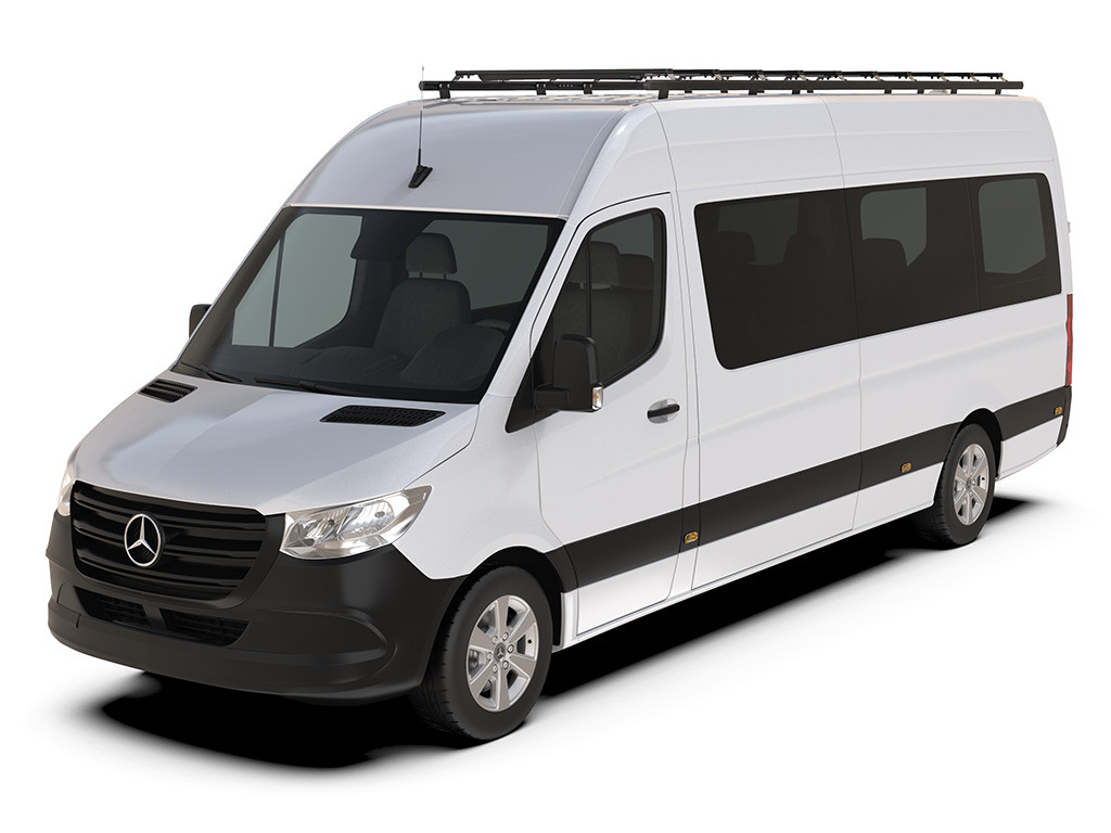 Mercedes Benz Sprinter (L3H2/170in LWB/High Roof) (2007-Current) Slimpro Van Rack Kit - av Front Runner