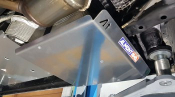 Aluminiumskydd För AdBlue Tank